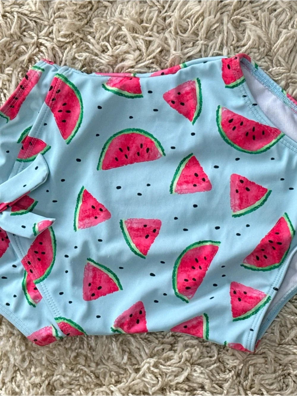 Sol Swim Watermelon One‑Piece Swimsuit – Size 3T